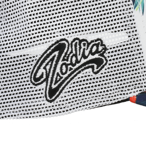 Botanical mesh cap