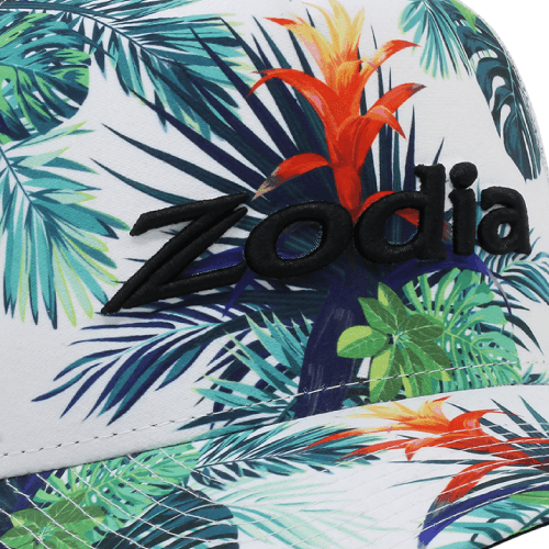 Botanical mesh cap