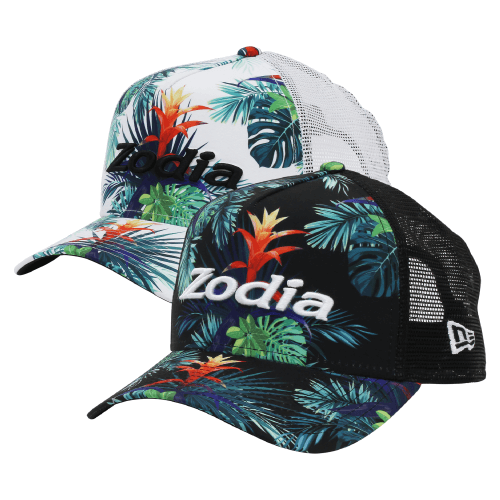 Botanical mesh cap
