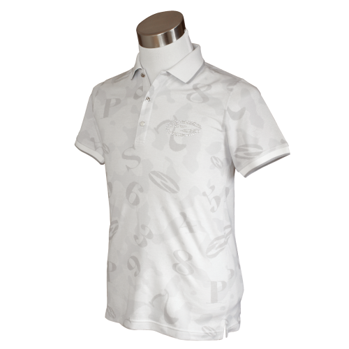 オリジナルポロシャツ カモフラージュ WHITE