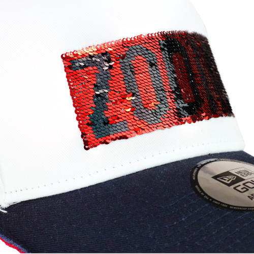 Zodia × NEW ERA 9FORTY スパンコールロゴキャップ